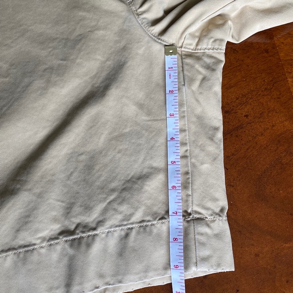 J Crew shorts 9" chino buttonfly khaki  33 - Picture 9 of 16